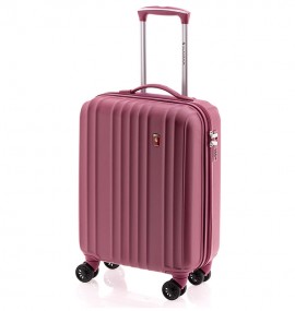 Gladiator ZEBRA Kabinový kufr 4 kolečka 55 cm - Růžový