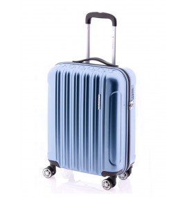 Gladiator NEON LUX Kabinový kufr 4 kolečka 55 cm - Světle modrá