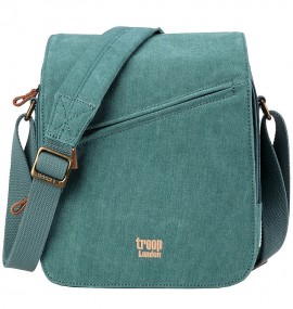 Image pro obrázek produktu Troop London TRP0238 Rozšířitelná taška přes rameno - Tyrkysová