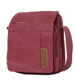 Image pro obrázek produktu Troop London TRP0220 Unisex brašna přes rameno - Burgundy